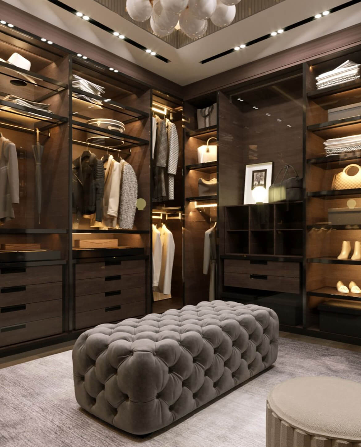 Exquisite Dressing Room Design by Italian Designers