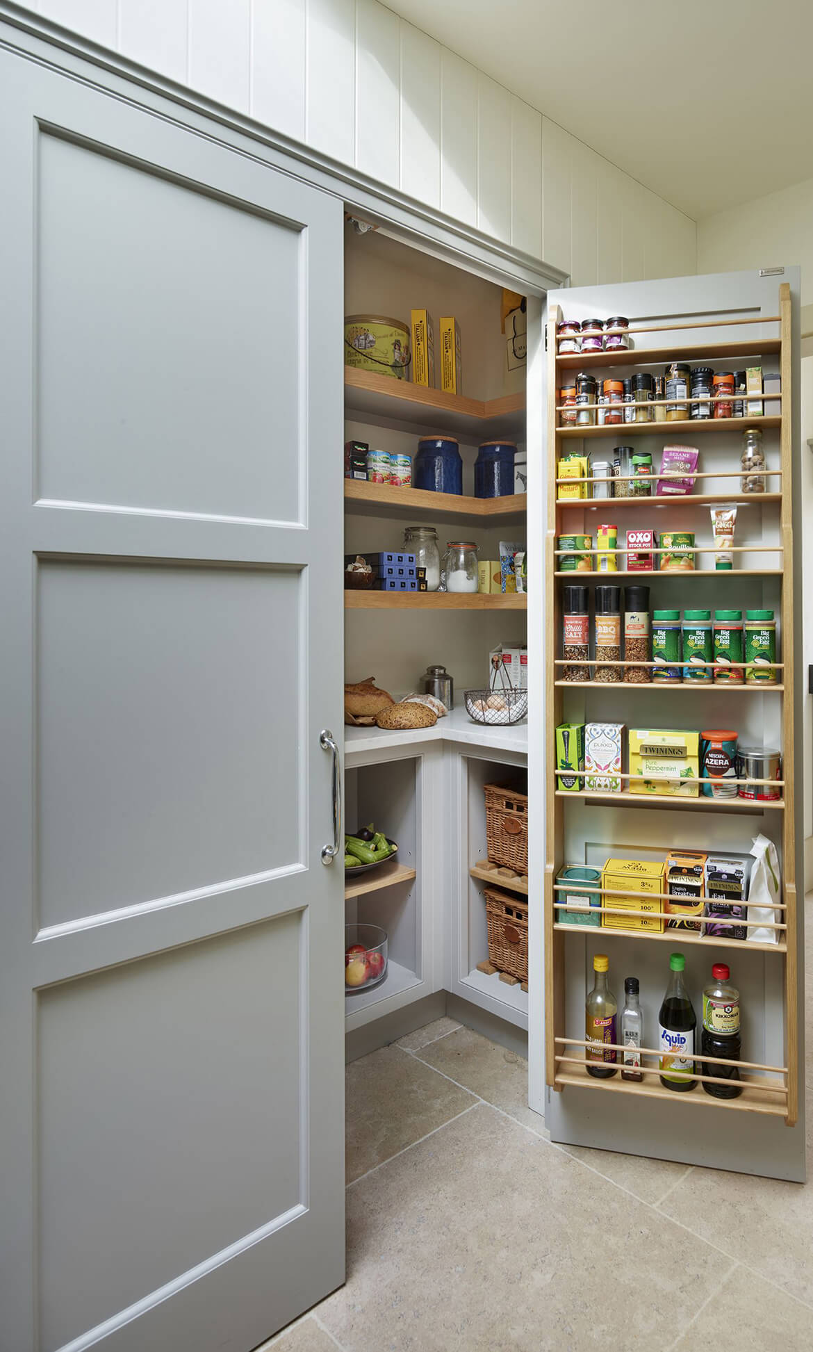 custom made kitchen store shelf