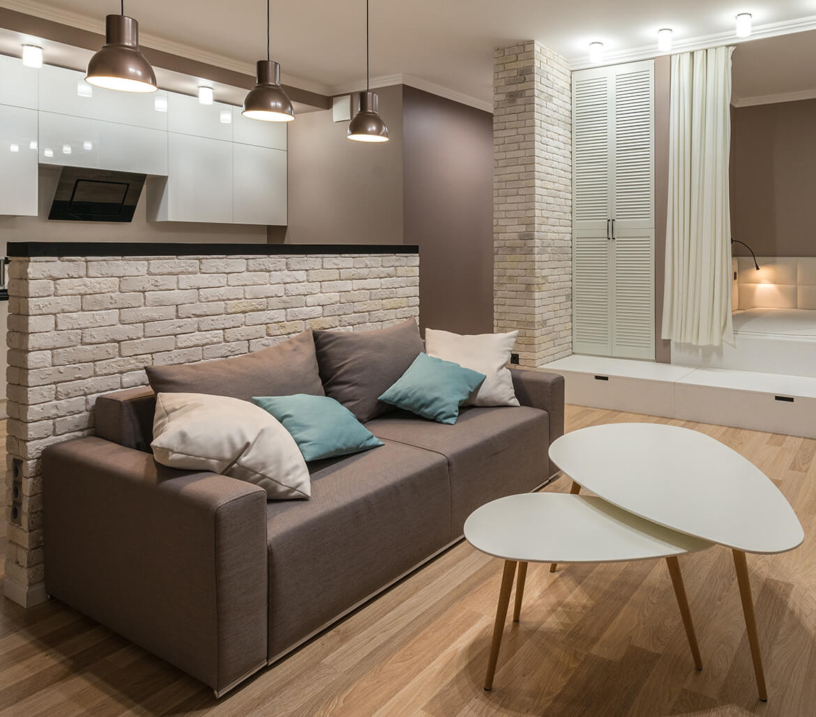 modern living room coffee table